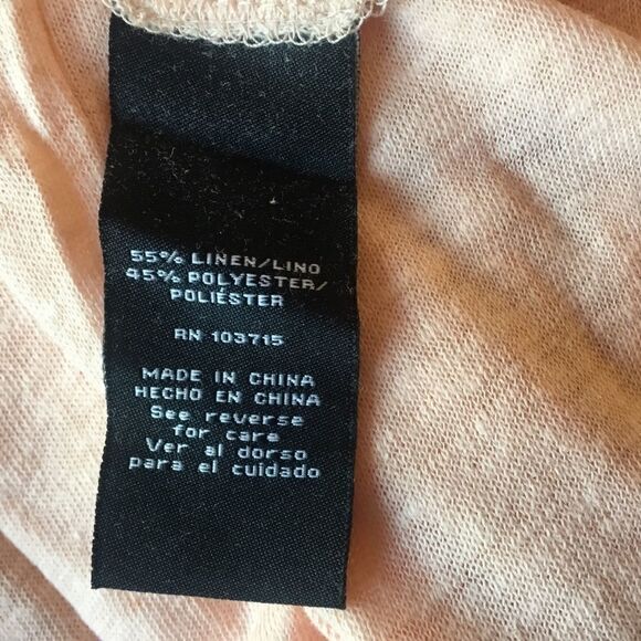 NWT Zac & Rachel Peach Knit Top SZ XXL - Picture 11 of 11